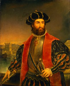 Vasco da Gama (kb. 1460-1524) alkotó: Antonio Manuel da Fonseca