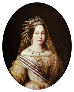 II. Izabella spanyol királynő portréja