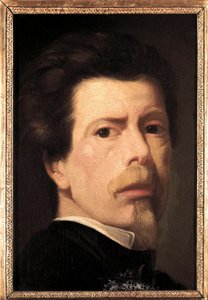 Önarckép. Antonio Maria Esquivel y Suarez de Urbina (1806-1857) festménye. olajfestmény