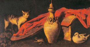 Csendélet állatokkal alkotó: Antonio Maria Vassallo