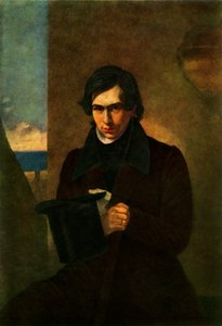Nesztor Vasziljevics Kukolnik költő portréja, 1836, 1965.