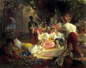 Bahçesaray szökőkútja, 1849.