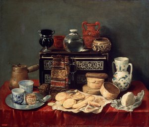 Csendélet ébenfa ládával, 1652.