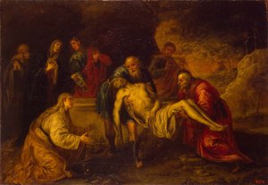 Krisztus síremléke, 1640 és 1650 között alkotó: Antonio Pereda y Salgado de