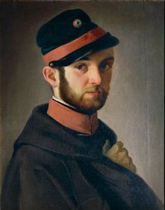 Toszkán önkéntes portréja, by Antonio Puccinelli