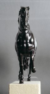 Egy lépegető ló, 1600 körül (bronzból) alkotó: Antonio Susini