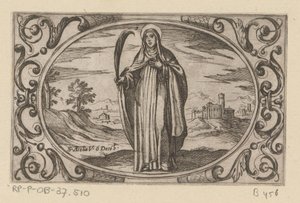 H. Asella Romeinse martelaressen (sorozat címe) Imagini di moltes vergini Rom nel martirio (sorozat címe) alkotó: Antonio Tempesta