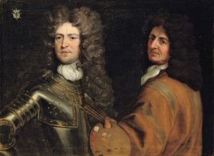A művész kettős portréja Robert Killigrew dandártábornokkal alkotó: Antonio Verrio