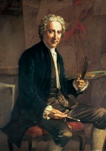 Antoni VILADOMAT i MANALT (1678-1755) spanyol festő portréja alkotó: Antonio Viladomat