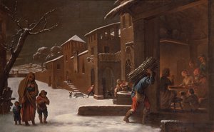 A négy évszak: tél alkotó: Antonio Viladomat