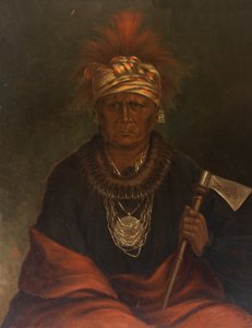 Keokuk Az éber róka, kb. 1876-1899. alkotó: Antonio Zeno Shindler