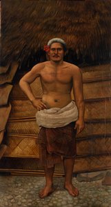 Szamoai férfi, kb. 1885-1899.