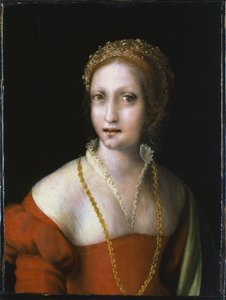 Olasz: Portré egy fiatal nő portréja Portré egy fiatal lány portréja alkotó: Antonio da Correggio