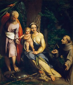 A többiek az egyiptomi repülésen alkotó: Antonio da Correggio