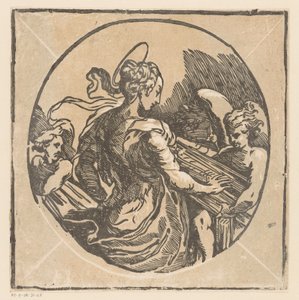 Szent Cecília zenész
