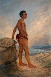 Melanéziai ember alkotó: Antonion Zeno Shindler