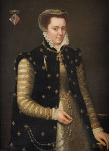 Pármai Margit portréja alkotó: Antonis Mor
