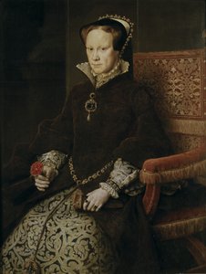 Anglia I. Mária portréja, 1554
