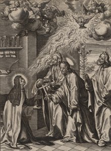 Szent Teréz látomása, 1570-1604.