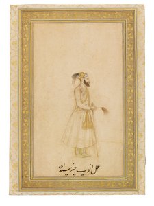 Aurangzeb császár portréja, India alkotó: Anup Chattar