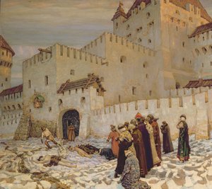 The Killing Ground (a régi Moszkva rekonstrukciója) alkotó: Apollinari Mikhailovich Vasnetsov