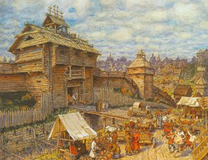 Moszkva favárosa a 14. században