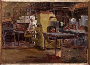 Jam Factory (olaj rétegelt lemezre)
