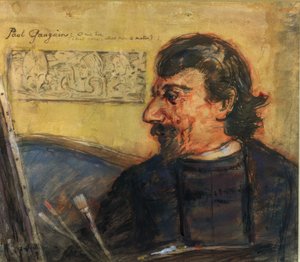 Paul Gauguin portréja