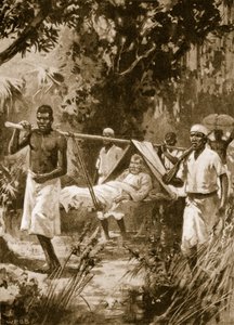 David Livingstone betegsége ellenére folytatta útját Afrikán keresztül
