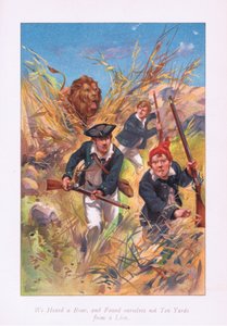 Ordítást hallottunk, és nem tíz méterre találtuk magunkat egy oroszlántól, az 1900-as években alkotó: Archibald Webb