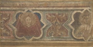 Díszítő szegély, 1390 körül alkotó: Aretino Spinello