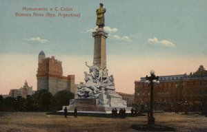 Kolumbusz Kristóf emlékműve Buenos Airesben, Argentínában