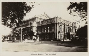 Colon Színház, Buenos Aires, Argentína