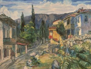 Egy tatár utca Jaltában, 1932