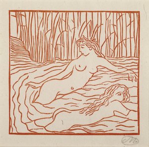 Galatea im Wasser