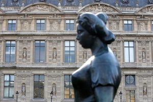 Jardin des tuileries, Aristide Maillol, Pomone drapéria alkotó: Aristide Maillol