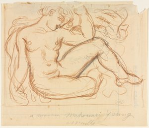 Akt tanulmány alkotó: Aristide Maillol