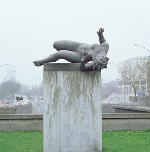 A folyó (La riviere etendue), 1939-43 (ólom) (lásd még: 408420) alkotó: Aristide Maillol