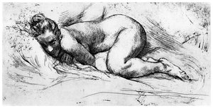 "The Playful", c1875-1925, 1924 alkotó: Armand Berton