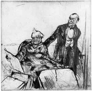 A gyűjtő, c1900-1935 1924 alkotó: Armand Coussens