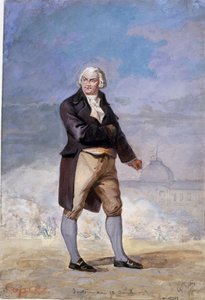 Georges Jacques Danton portréja 1759-1794, 1879. alkotó: Armand Cyboule