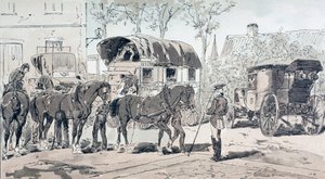 A 19. században használt autóbuszok típusai alkotó: Armand Jean Heins