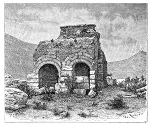 Szent Pál börtöne, Ephesus, Törökország, 1895.