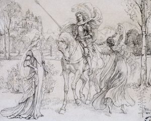 A lovag köszöntése, c1880-1932