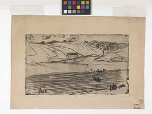 La Pèche (halászat) (rézkarc és rulett)