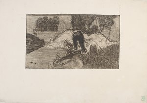 Le Debardeur (A Stevadore) 1893 (rézkarc)