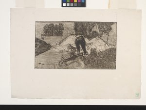 Le Debardeur (The Stevedore) (rézkarc) alkotó: Armand Séguin