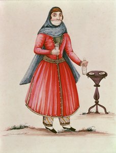 Örmény jelmez 1840 körül (wc papíron)