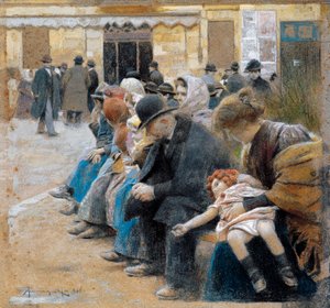 Kivándorlók, Arnaldo Ferraguti (1862-1925)