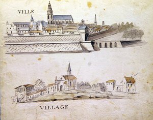 Illusztrációk az 1814-es francia ábécé könyvéből, pub. szerző: Charles Plante Fine Arts alkotó: Arnaud de Beauregard